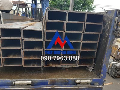 Click để xem hình đầy đủ  THÉP HỘP 80X160 / THÉP HỘP 160X80 DÀY 5MM,6MM,8MM,10MM